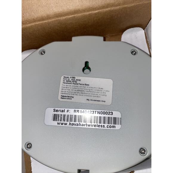 Havahart Radial Shape Wireless Dog Fence Model #5134B Fence Base Only No Cords - Picture 3 of 3